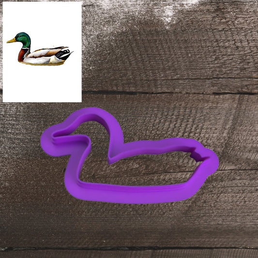 Mallard Duck Swimming Cookie Cutter