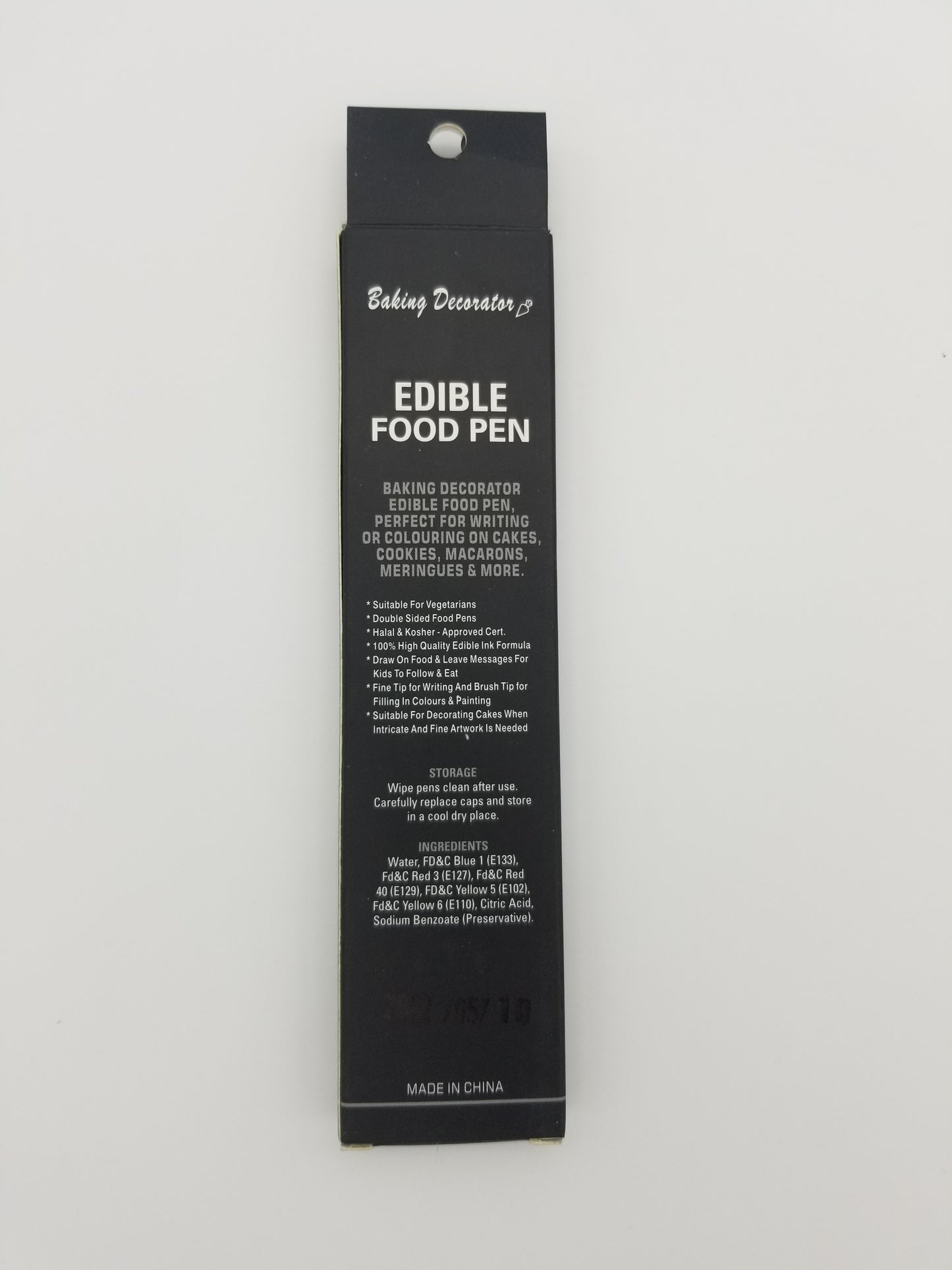 Black Edible Pen / Marker