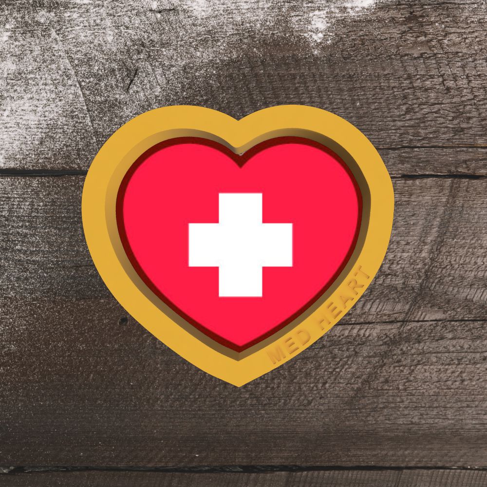 Medical Heart Cookie Cutter