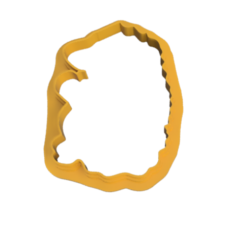 Porcupine Render Cookie Cutter