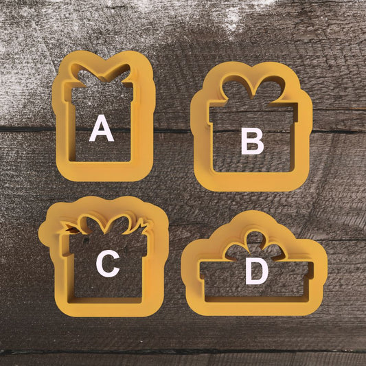 Present Set Cookie Cutter
