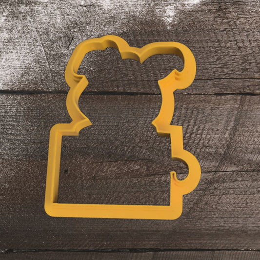 Puppy with Letter Cookie Cutter
