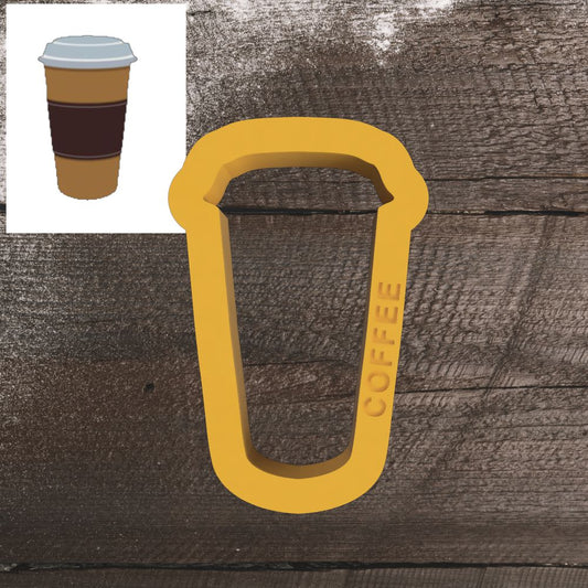 Emporte-pièce au café à emporter