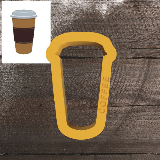 Take-out Coffee Cookie Cutter